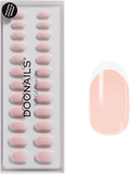 Künstliche Nägel, Soft Gel Press Ons Classic French Medium Round Doonails