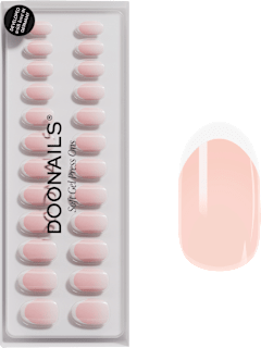 Künstliche Nägel, Soft Gel Press Ons Classic French Medium Round Doonails