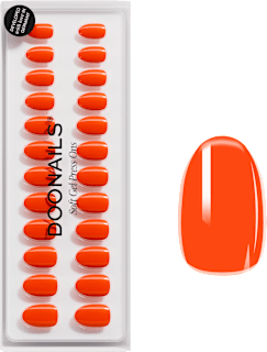 Künstliche Nägel, Soft Gel Press Ons Dolce Vita Short Round Doonails