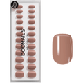 Künstliche Nägel, Soft Gel Press Ons Espresso Extra Short Square Doonails