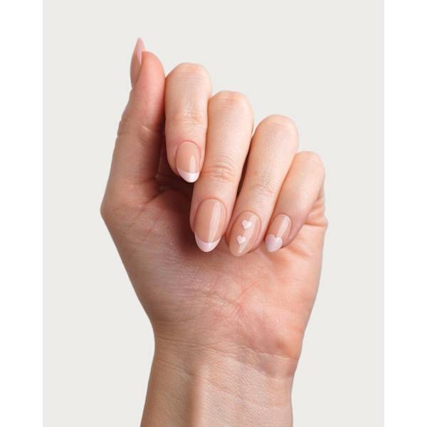 Künstliche Nägel, Soft Gel Press Ons Flirty French Doonails