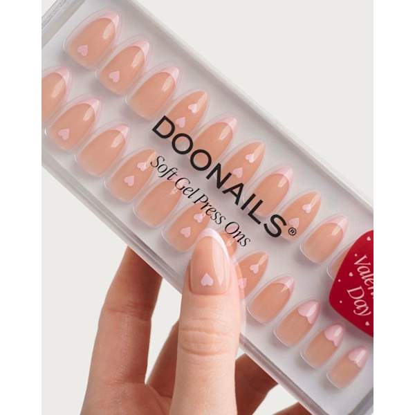 Künstliche Nägel, Soft Gel Press Ons Flirty French Doonails