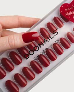 Künstliche Nägel, Soft Gel Press Ons Heartbreaker Doonails