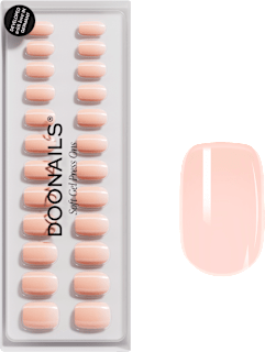 Künstliche Nägel, Soft Gel Press Ons Latte Short Square Doonails
