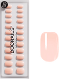 Künstliche Nägel, Soft Gel Press Ons Latte Short Square Doonails