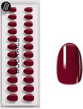 Künstliche Nägel, Soft Gel Press Ons Love Paris Short Round Doonails