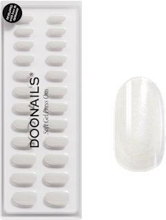 Künstliche Nägel, Soft Gel Press Ons Milkshake Medium Round Doonails