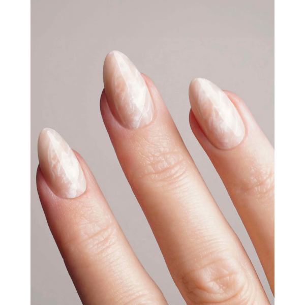 Künstliche Nägel, Soft Gel Press Ons Nude Marble Short Almond Doonails