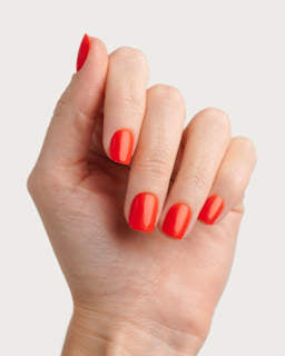 Künstliche Nägel, Soft Gel Press Ons On Fire Extra Short Square Doonails