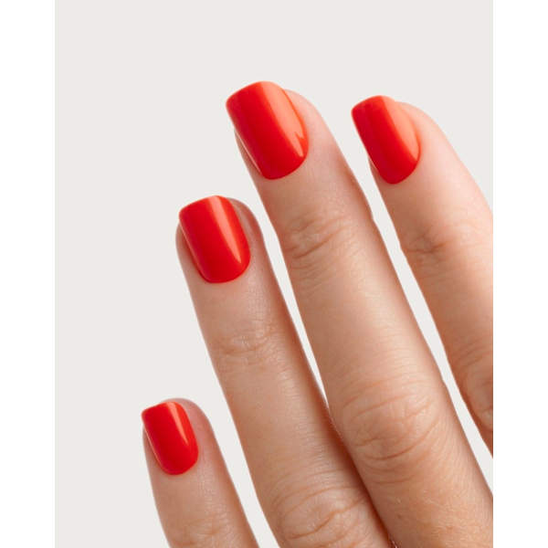 Künstliche Nägel, Soft Gel Press Ons On Fire Extra Short Square Doonails