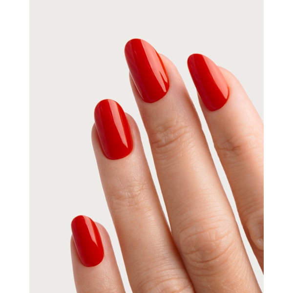 Künstliche Nägel, Soft Gel Press Ons Rose Red Medium Round Doonails