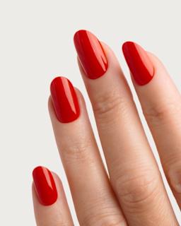 Künstliche Nägel, Soft Gel Press Ons Rose Red Medium Round Doonails