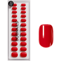 Künstliche Nägel, Soft Gel Press Ons Rose Red Short Square Doonails
