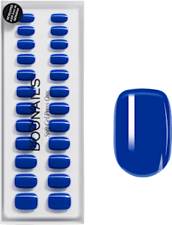 Künstliche Nägel, Soft Gel Press Ons Santorini Extra Short Square Doonails