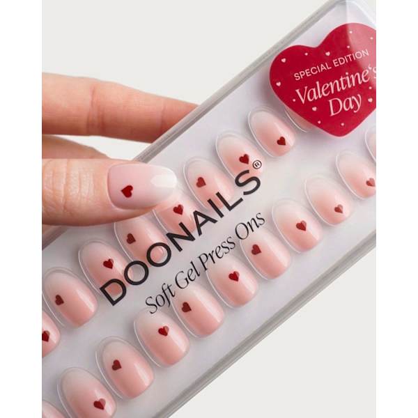 Künstliche Nägel, Soft Gel Press Ons Secret Crush Doonails