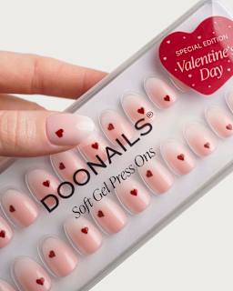 Künstliche Nägel, Soft Gel Press Ons Secret Crush Doonails