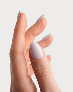 Künstliche Nägel, Soft Gel Press Ons Soft Lilac Short Round Doonails