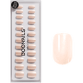 Künstliche Nägel, Soft Gel Press Ons Square Prosecco Short Square Doonails