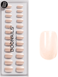 Künstliche Nägel, Soft Gel Press Ons Square Prosecco Short Square Doonails