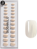 Künstliche Nägel, Soft Gel Press Ons Toffee Extra Short Square Doonails