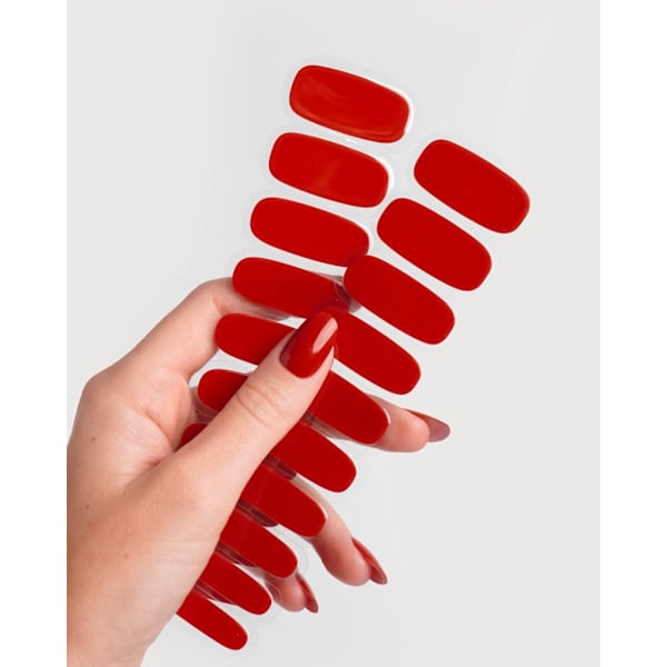 UV Gel Nagelfolien, Gel Strips Fireplace Doonails