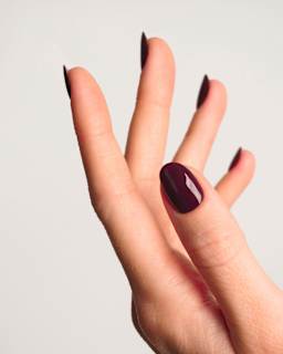 UV Gel Nagelfolien, Gel Strips Mani Plum Purple Doonails