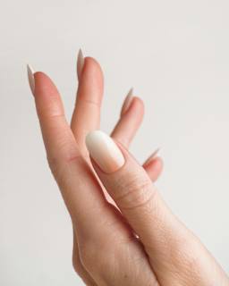 UV Gel Nagelfolien, Gel Strips Nude Glitter Babyboomer Doonails