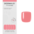 UV Gel Nagelfolien, Gel Strips Pediküre Lazy Flamingo  Doonails