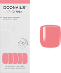 UV Gel Nagelfolien, Gel Strips Pediküre Lazy Flamingo  Doonails