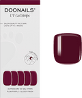 UV Gel Nagelfolien, Gel Strips Pediküre Plum Purple  Doonails