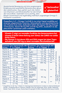 A-Z + Omega-3 Extra Kapseln 30 St Doppelherz