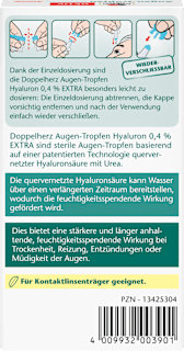 Augen-Tropfen Hyaluron 0,4% Extra (10x0,5ml) Doppelherz