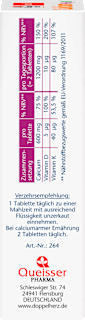 Calcium + Vitamin D3 Tabletten 30 St. Doppelherz
