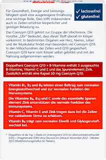 Coenzym Q 10 + B-Vitamine Kapseln 30 St Doppelherz