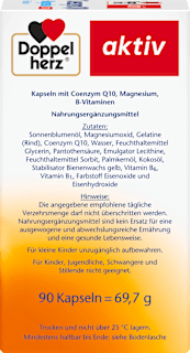 Coenzym Q10 + Magnesium Kapseln 90 St Doppelherz