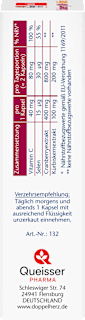 Cranberry +  Kürbis + Vitamin C + Selen Kapseln 30 St. Doppelherz