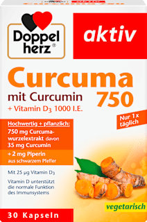 Curcuma 750 Kapseln 30 St. Doppelherz