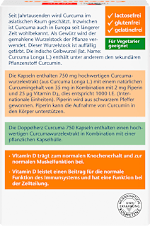 Curcuma 750 Kapseln 30 St. Doppelherz