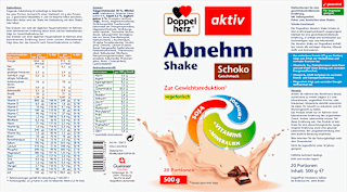 Diät Shake, Schoko Geschmack 20 Portionen Doppelherz
