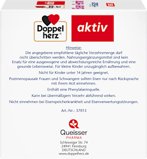 Eisen Femin Beutel 60 St Doppelherz