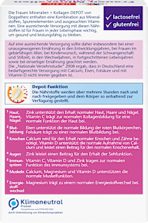 Frauen Mineralien + Kollagen Tabletten 30 St Doppelherz