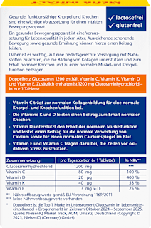 Glucosamin 1200 Tabletten 40 St Doppelherz