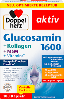 Glucosamin 1600 Kapseln 100 St Doppelherz