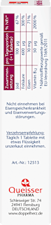 Jod + Folsäure + Eisen Tabletten 45 St. Doppelherz