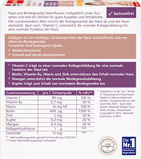 Kollagen + Biotin + Ceramide Trinkampullen 10 St Doppelherz