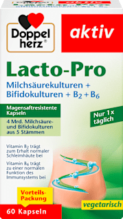 Lacto-Pro Kapseln 60 St Doppelherz