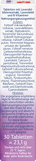 Lavendel Tabletten 30 St. Doppelherz