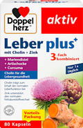 Leber plus Kapseln 80 St Doppelherz
