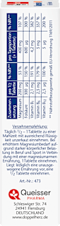 Magnesium 400mg Tabletten 30 St Doppelherz