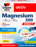 Magnesium 500 +B12 +D3 Direktgranulat 20 St Doppelherz